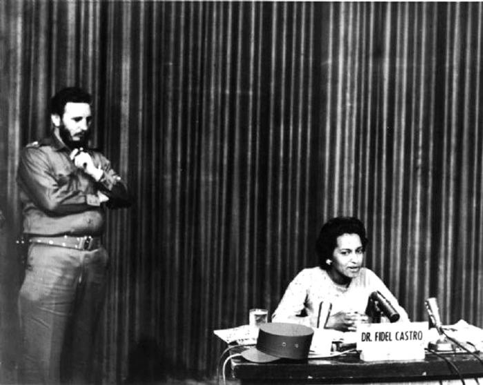 Muchas son las virtudes que Marta reconoce en Fidel, pero al pedírsele las principales, entonces resume: «En mi opinión, la inteligencia; la cultura extraordinaria que tenía y, aun así, a él le parecía imprescindible aprender más». Foto: Cortesía de la entrevistada