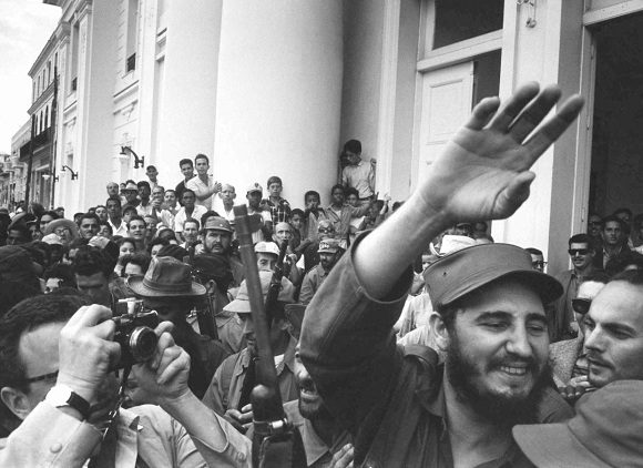 Fidel en Cienfuegos, 1959. Foto: Archivo Fidel en Cienfuegos, 1959. Foto: Archivo