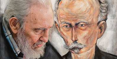 Fidel Castro y José Martí
