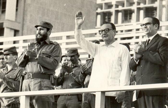 Fidel junto a Allende durante su visita a Cuba, en 1972. Foto: Mario Ferrer Fidel junto a Allende durante su visita a Cuba, en 1972. Foto: Mario Ferrer