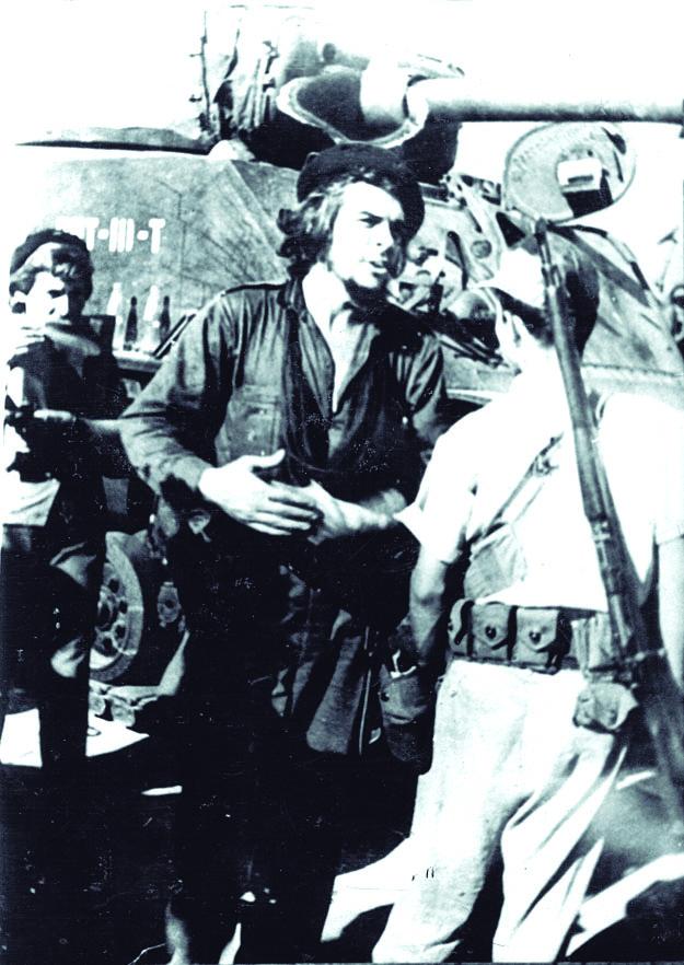 Ernesto Che Guevara en la batalla de Santa Clara. Foto: Perfecto Romero Ernesto Che Guevara en la batalla de Santa Clara. Foto: Perfecto Romero