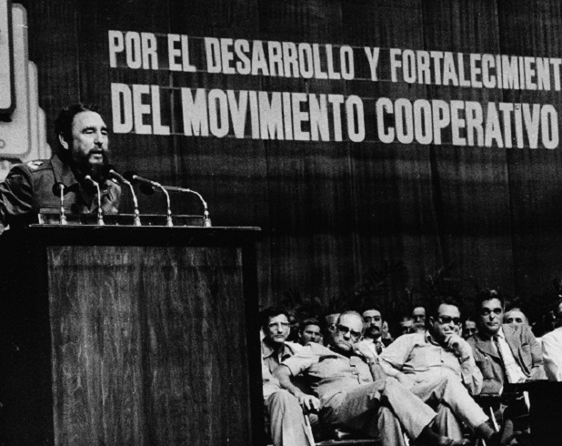 12 de abril de 1959.- Fidel inaugura en Camagüey el Primer Congreso Provincial Revolucionario Campesino.