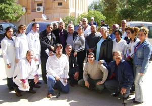 brigada médica cubana en la Wilaya de Djelfa.