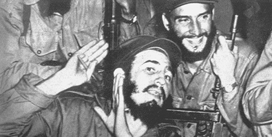 Juan Nuiry junto a Fidel en los primeros días del triunfo de la Revolución