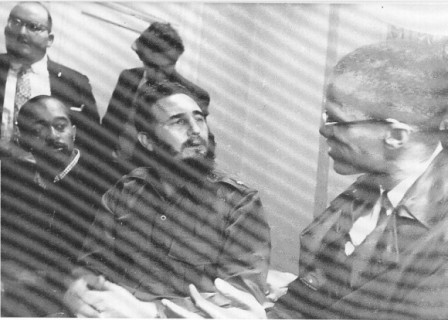 Fidel Castro y Malcolm X