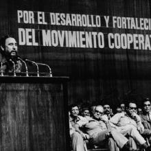 12 de abril de 1959.- Fidel inaugura en Camagüey el Primer Congreso Provincial Revolucionario Campesino.