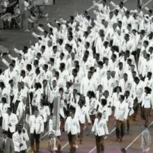 Cuba logró su mejor cosecha olímpica con el concurso, en su medallero, de ocho deportes: boxeo, atletismo, judo, esgrima, lucha, voleibol, levantamiento de pesas y beisbol. Los púgiles aportaron siete de las 14 medallas de oro. Foto: Luis Toca