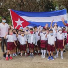 Se crean condiciones hasta el último momento, se trabaja en la higienización de los centros, en la preparación de los maestros, para que el próximo lunes inicien las actividades escolares, afirmó la Ministra de Educación. Foto: Endrys Correa Vaillant