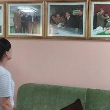 Imágenes de Fidel Castro en Corea del Norte