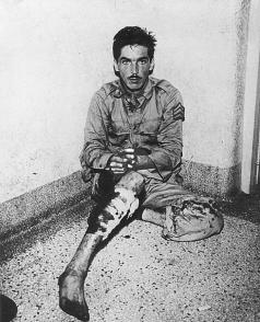 José Luis Tasende, uno de los asaltantes, poco antes de ser asesinado. Foto: Senén Carabia Carrey