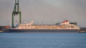 El Braemar en el Puerto del Mariel. Foto: CNN