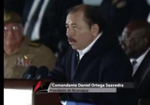 Comandante Daniel Ortega Saavedra, presidente de la República de Nicaragua Comandante Daniel Ortega Saavedra, presidente de la República de Nicaragua