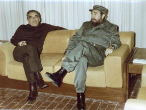 Una entrañable amistad unió a Fidel con Gabriel García Márquez. Foto: Archivo de Granma