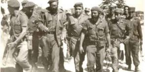 Fidel en la primera línea de combate Fidel en la primera línea de combate