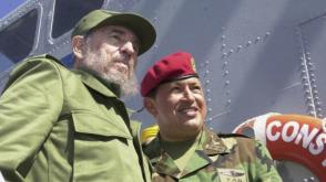 Pocas veces en Nuestra América dos luchadores revolucionarios y estadistas tuvieron una relación tan estrecha como la de Fidel y Chávez. Foto: Archivo de Granma