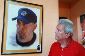 El maestro Hugo Oslé, Director de la Academia Nacional de Canto Mariana de Gonitch. Foto: de la autora