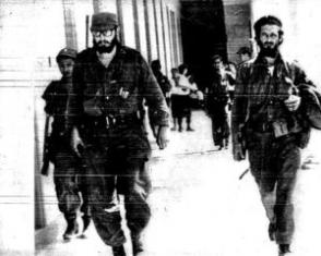 Marcelo Verdecia, junto al Comandante en Jefe, poco después del triunfo de la Revolución Marcelo Verdecia, junto al Comandante en Jefe, poco después del triunfo de la Revolución
