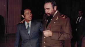 Fidel y Bin en uno de esos momentos en que el Comandante lo llamaba por su nombre. Autor: Juventud Rebelde