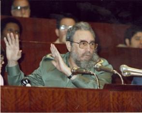 Clausura del III Congreso de la Federación de Estudiantes Universitarios (FEU) 