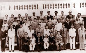 Fidel Castro en el Colegio La Salle 1936