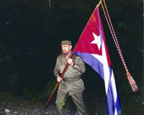 Fidel Castro en Playita de Cajobabo